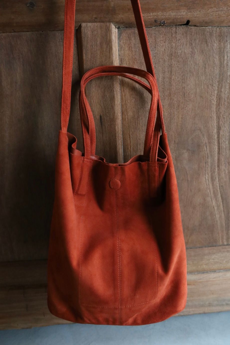 Morphee / モルフェトートバッグ 3WAY MIDIUM TOTE(SHORT)SUEDE [TERACCOTTA]☆新作発売！
