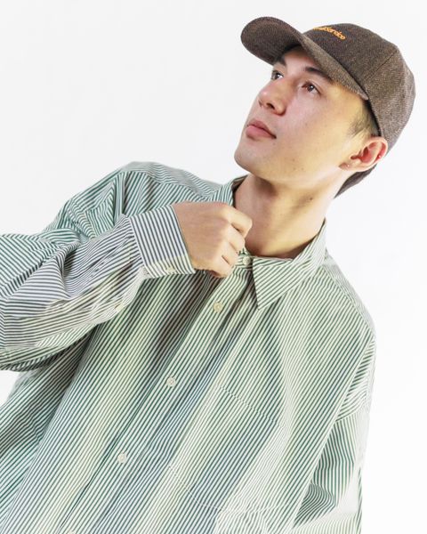 FreshService CORPORATE UNIFORM L/S SHIRT (GREEN STRIPE)スタイル 11月2日(土)新作発売！