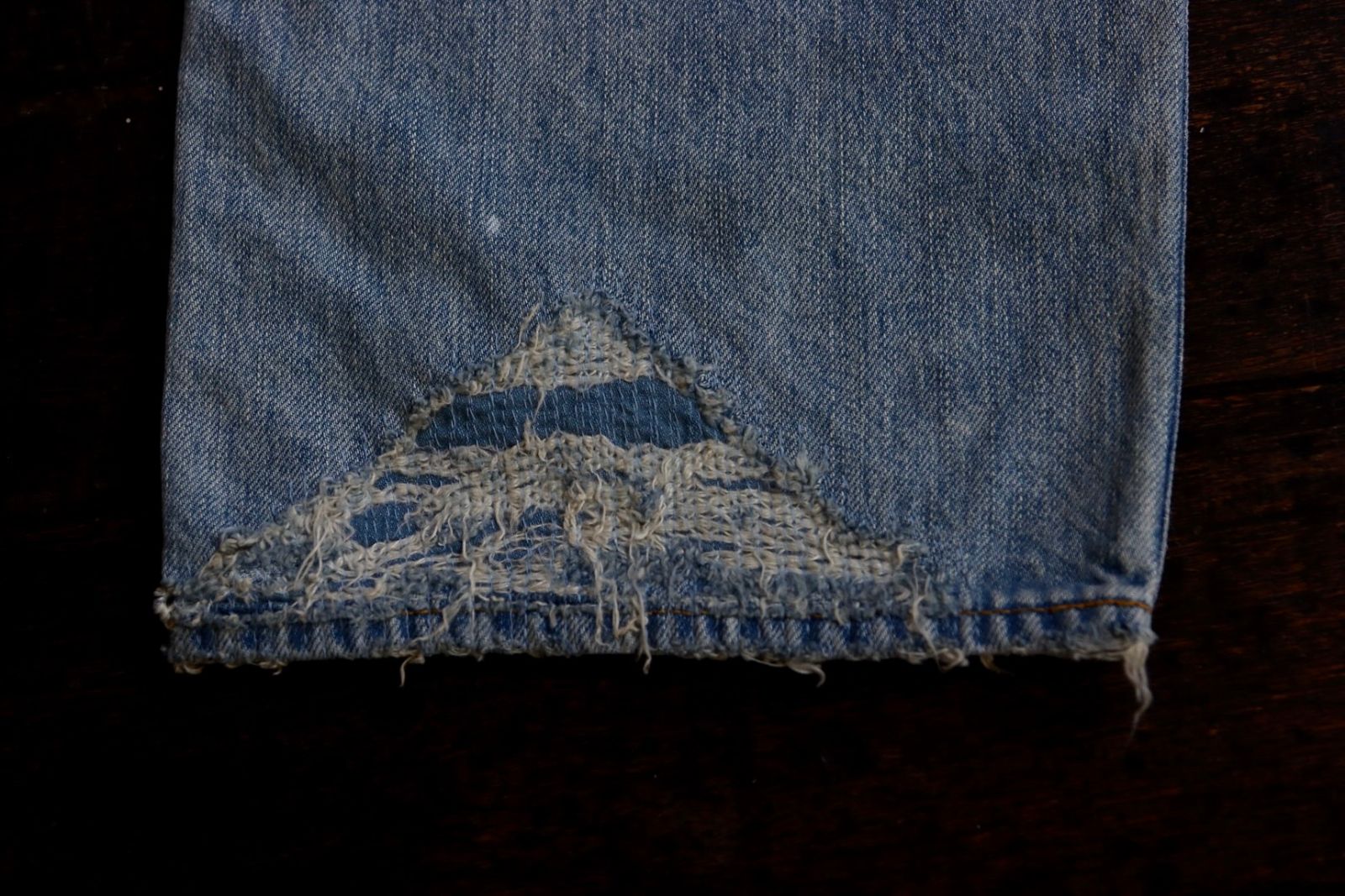 ファンダメンタル デニムCLASSIC STRAIGHT DENIM CS113(FA24MG113)INDIGO