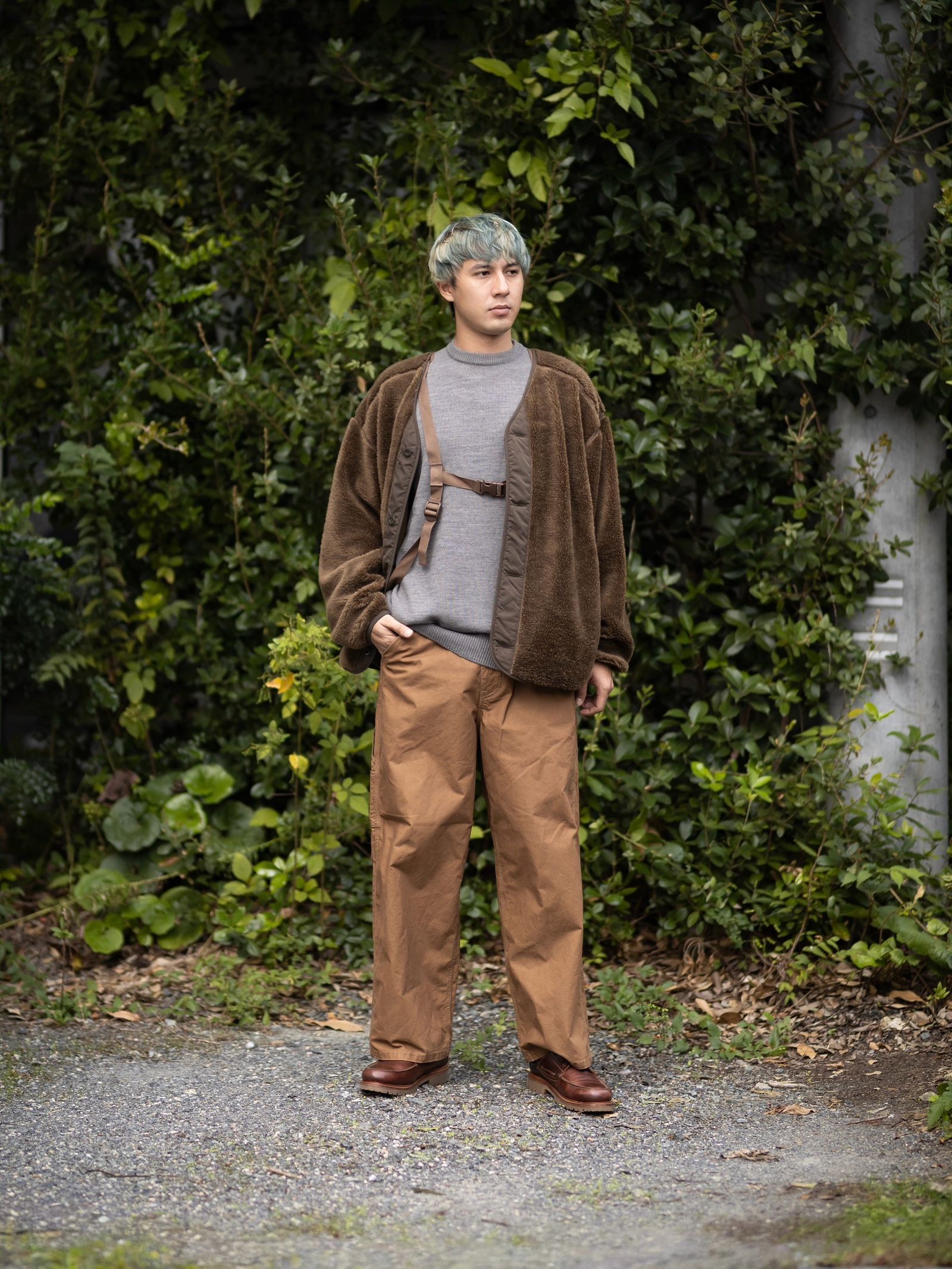 Graphpaper Wool Boa Liner Blouson MARK STYLE