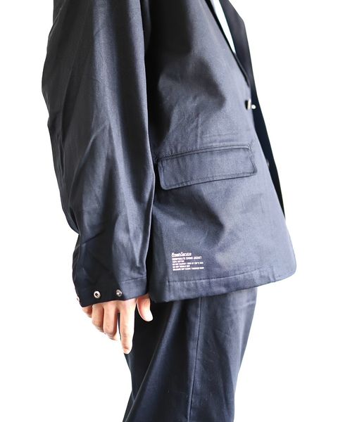 フレッシュサービス24SS CORPORATE CHINO JACKET スタイル 2024.1.20