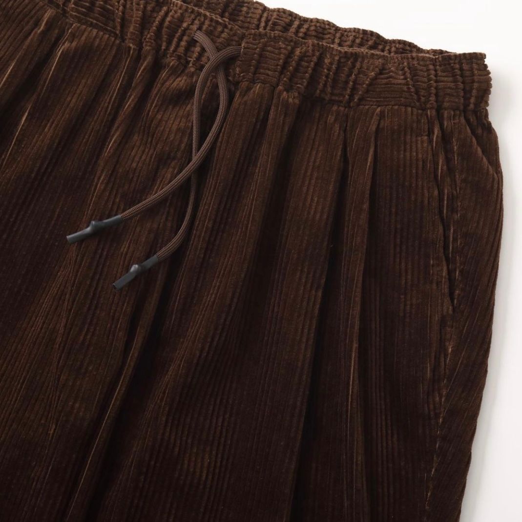 S.F.C 24FW エスエフシーSFC WIDE TWO TUCK PANTS(SFCFW24P05)Brown☆10月19日(土)発売！