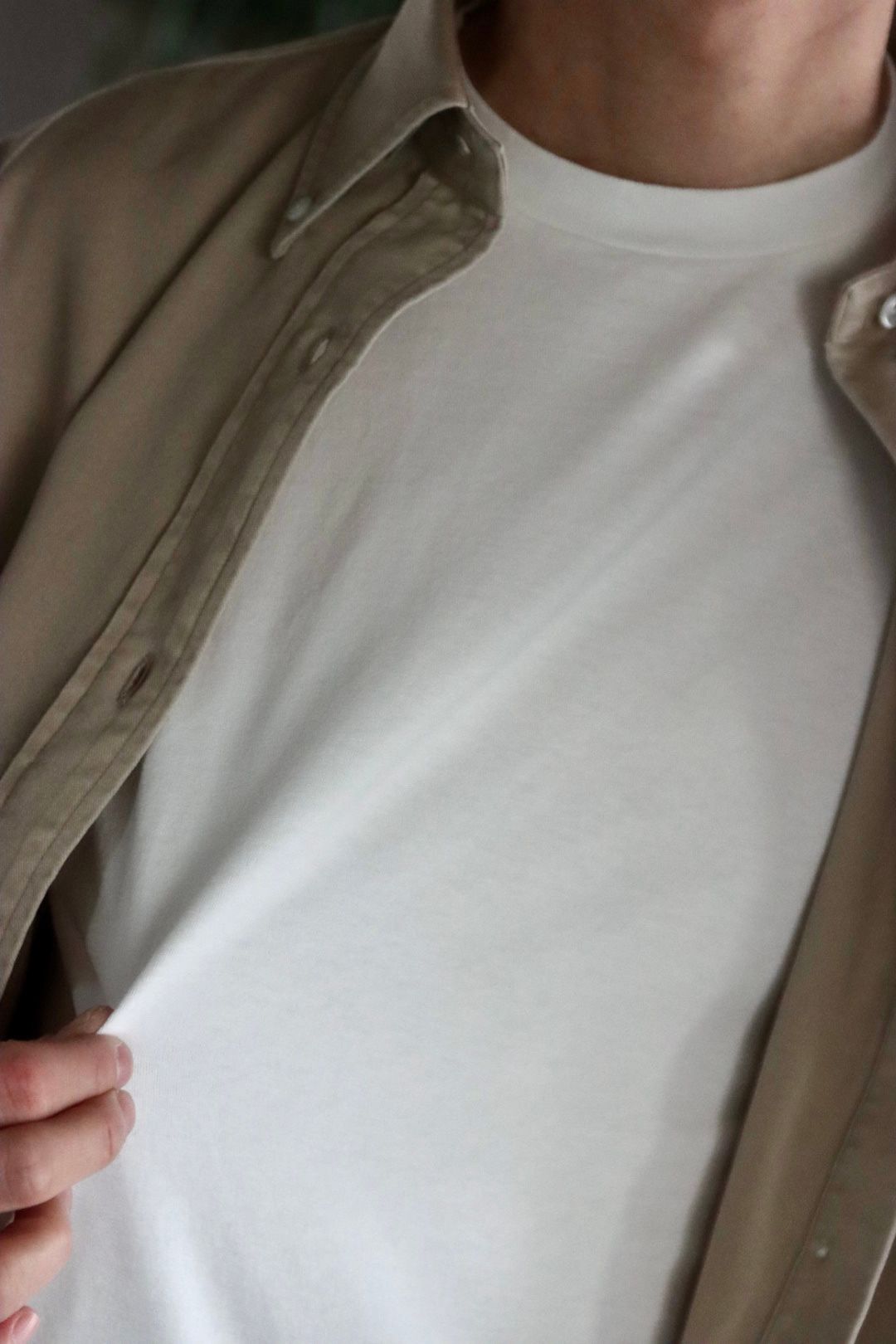 A.PRESSE BD Shirt(22SAP-02-02H)BEIGE style. | 2199 | mark A.PRESSE BD Shirt(22SAP-02-02H)BEIGE style. | 2199 | mark