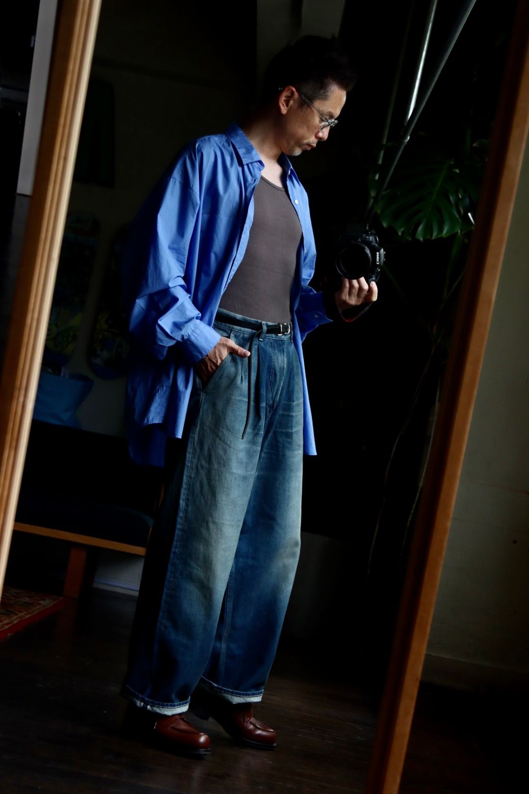 graphpaper Denim TwoTuck Pants サイズ1 デニム