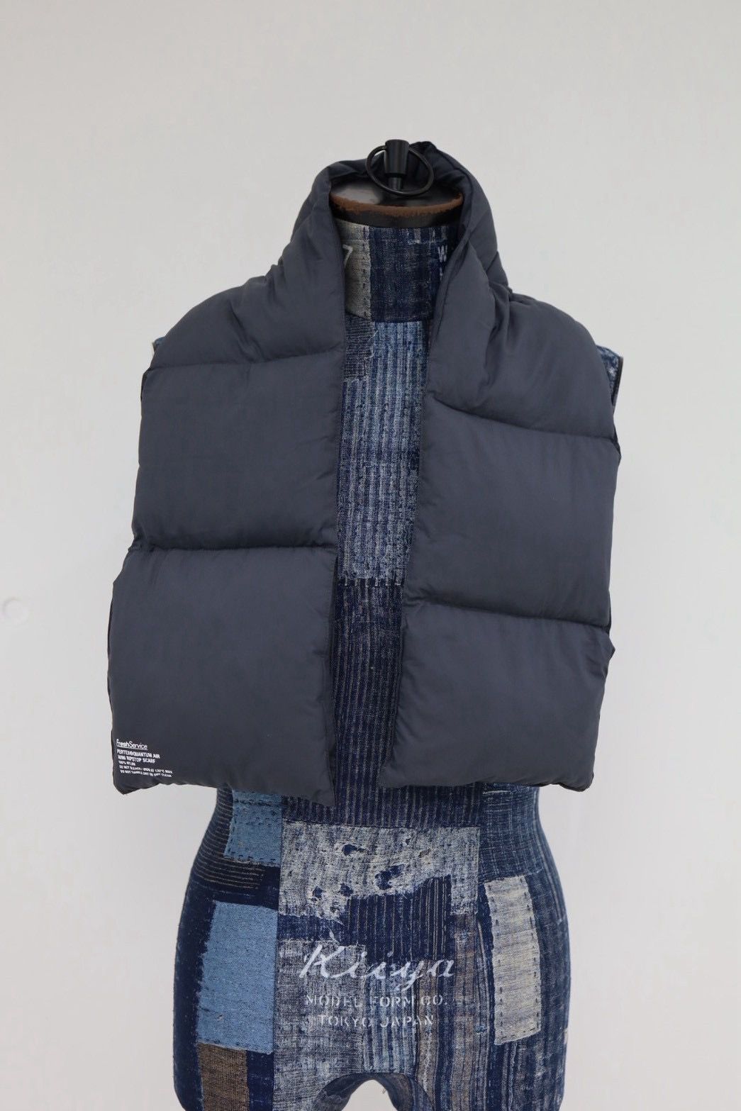 フレッシュサービス 26AW  PERTEX® QUANTUM AIR MINI RIPSTOP SCARF(FSP263-90312)GRAY☆10月10日(土)新作発売！