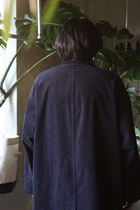 FreshService SOLOTEX CORDUROY UTILITY POCKET OVER COAT style.2022.9.10