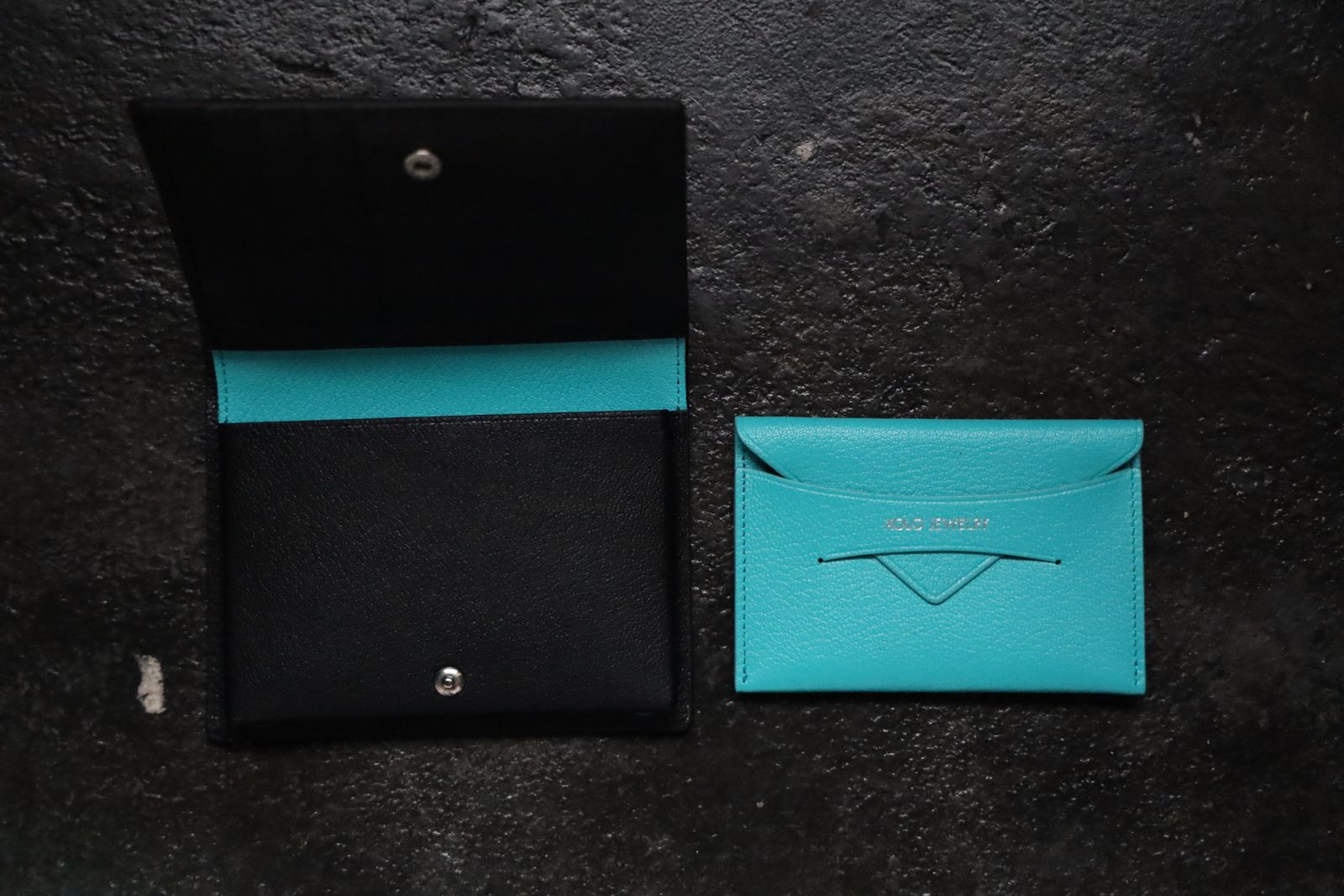 XOLO JEWELRY ショロジュエリー / Bilfold Wallet (XOWC003TEAL) YEAL