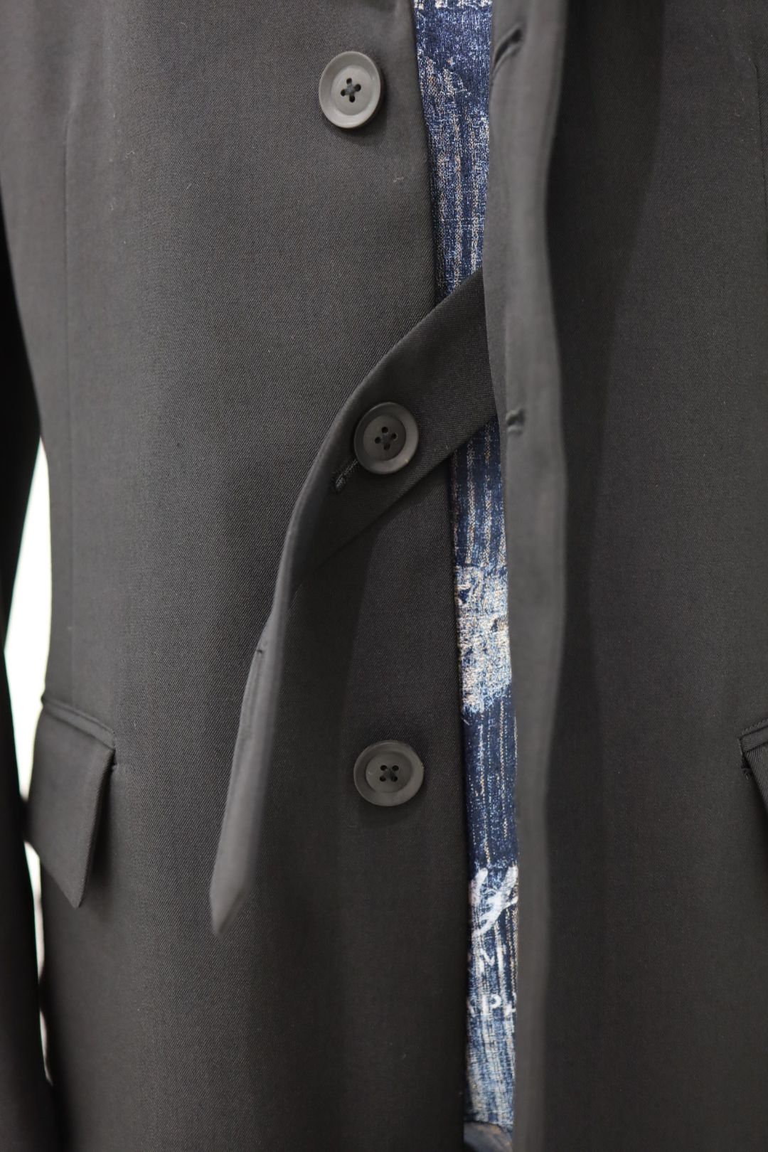 Yohji Yamamoto REGULATION GABARDINE DOCTOR'S JACKET(HK-J03-140-1)BLACK☆12月5日(金)新作発売！