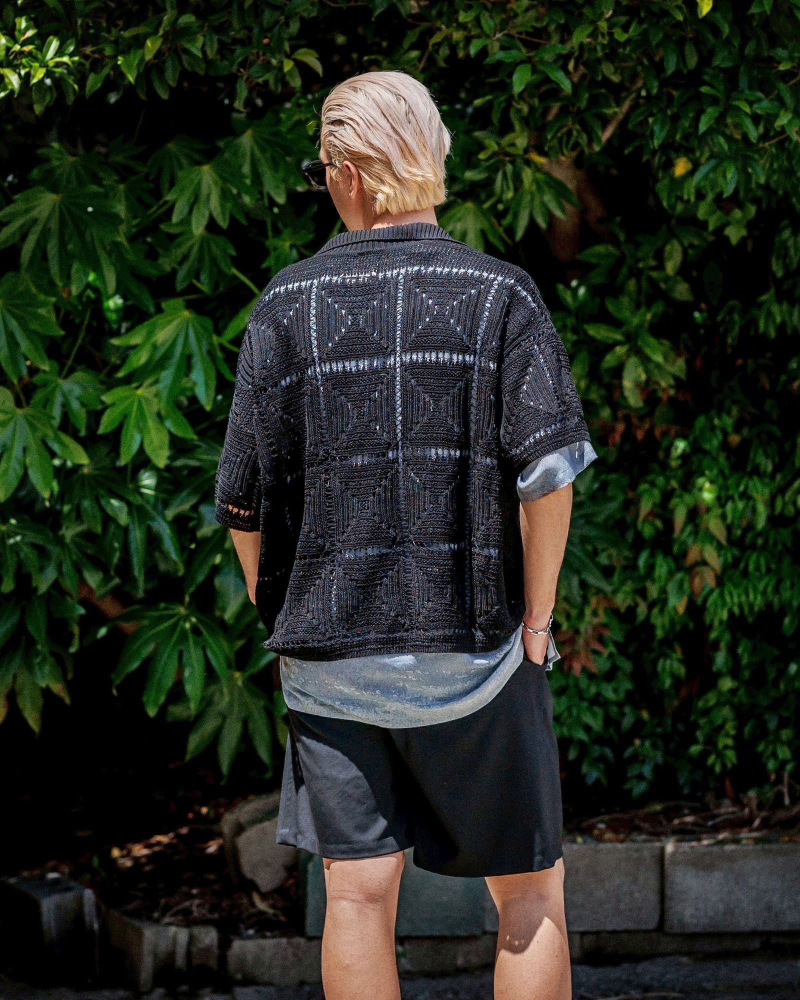 YOKE CROCHET KNIT SHIRT 新作発売！