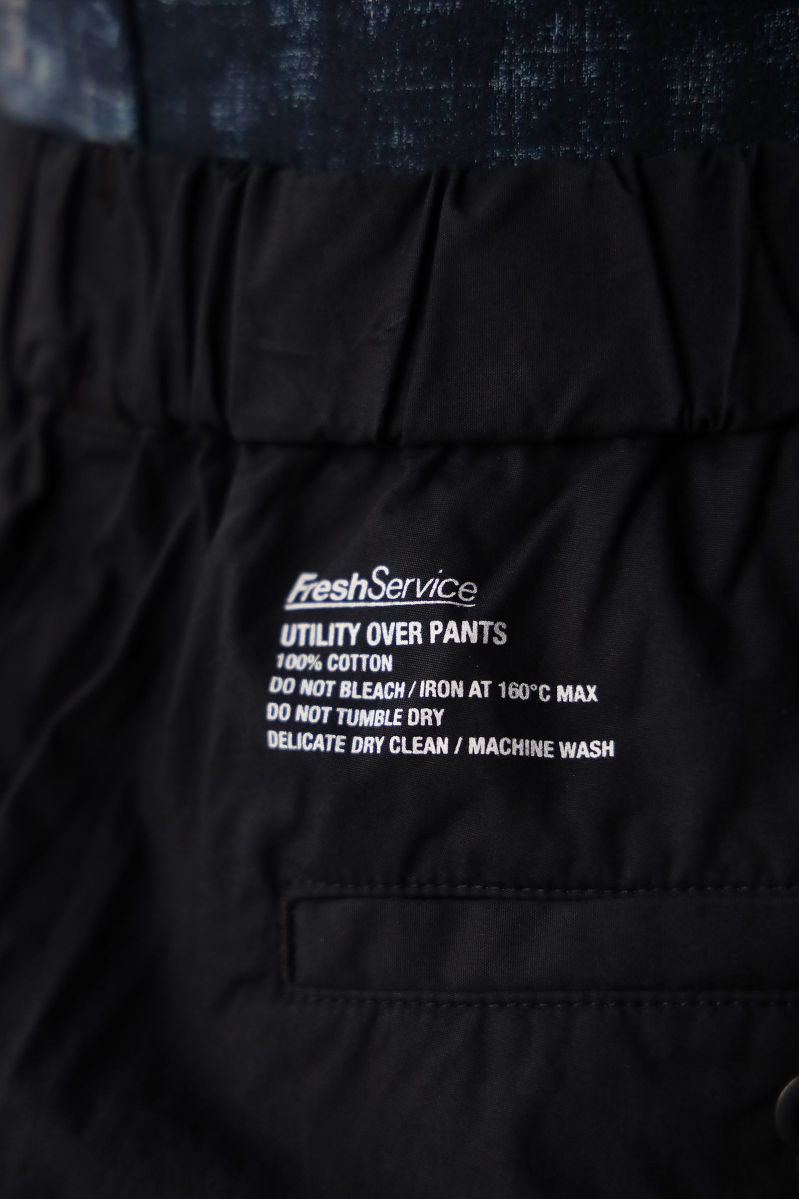 フレッシュサービスUTILITY OVER PANTS (FSC252-40016B)BLACK