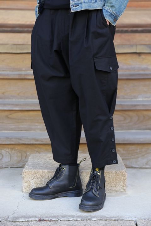 yohji yamamoto G-裾口アジャストパンツ(HD-P30-058) style.2021.4.9.