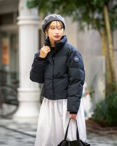 カナダグース レディース Grandview Cropped Jacket Black Label(2266WB)Black☆新作発売！