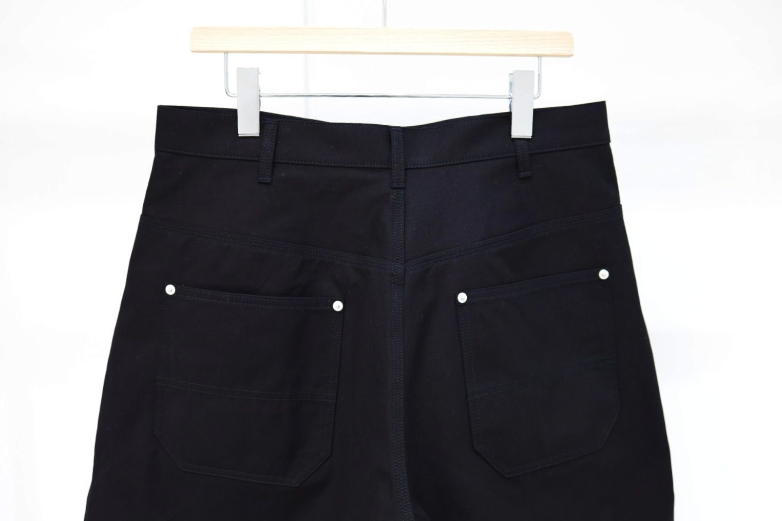 コムデギャルソンオム26SS 綿オックスショーツ(HQ-P028-051)BLACK☆4月3日(金)発売！