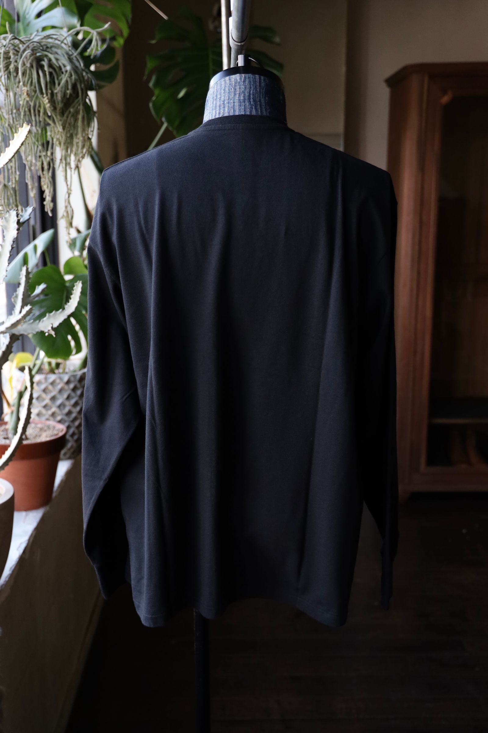 アプレッセ 25SS Cashmere Blend L/S T-Shirt(25SAP-05-01K)BLACK☆3月8日(土)発売！