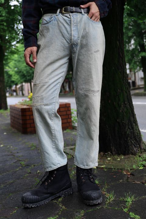 A.PRESSE STYLE2 1st delivery 1st Type Denim Jacket&Washed Denim Wide Pants style 2024.6.21