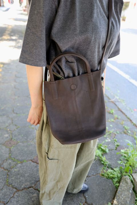 Morphee モルフェ スモールトート"DARKCHOCO"style.