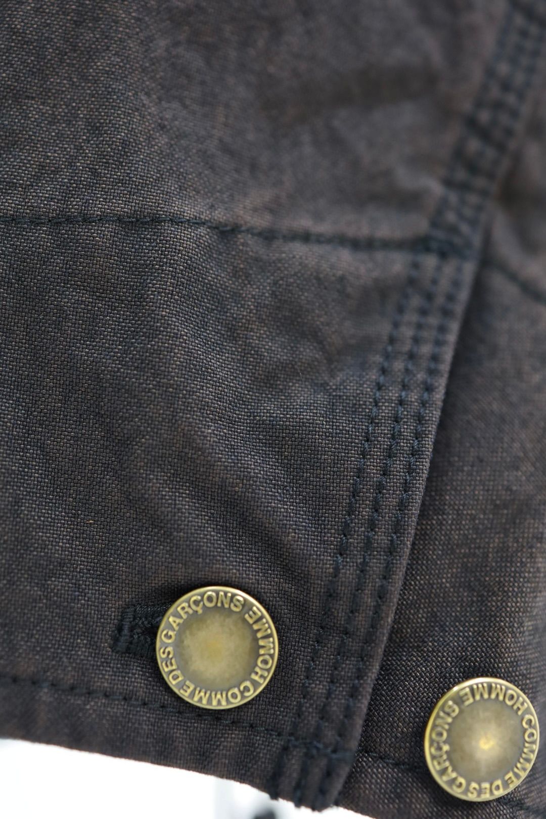 コムデギャルソンオム26SS ナイロンオックス製品染ジップアップフーディ(HQ-J003-051)BROWN☆2月6日(金)発売！