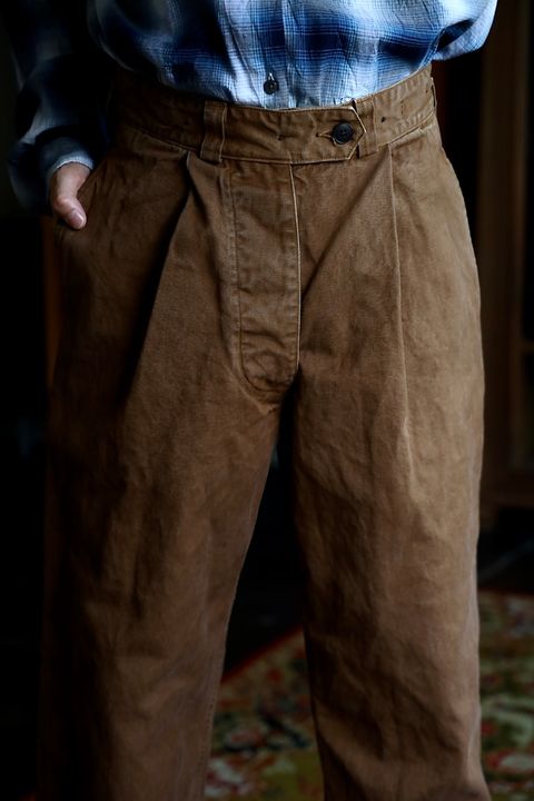 Gurank Railway pants (2554)CAMELスタイル.2025.10.13.