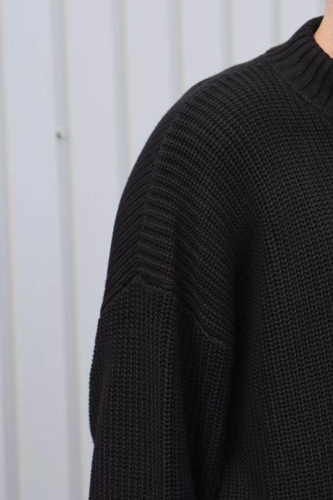 FreshService HIGH NECK COMBAT KNIT style.2022.10.8