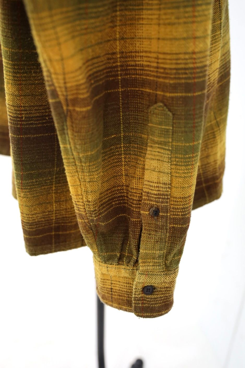 アプレッセ 2026 STYLE2 Vintage Cotton Silk Nep Twill Check Shirts(26AAP-02-06)MUSTARD☆8月22日(土)発売！
