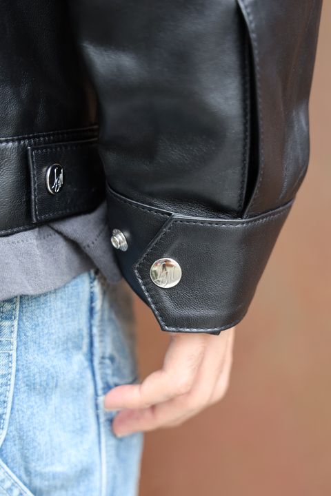 LASTMAN  LEATHER DRIZZLER JACKET スタイル