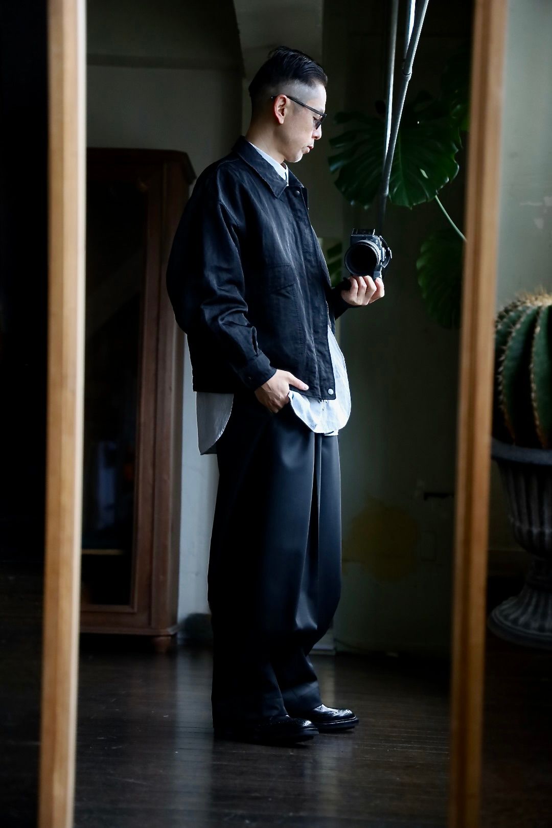 YOKE - ヨーク25SS NYLON BOMBER JACKET(YK25SS0909B)BLACK☆1月