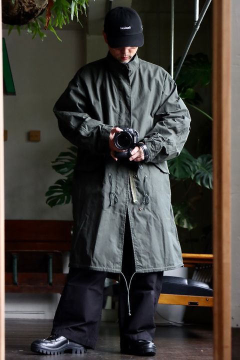 A.PRESSE 22FW M-65 Mods Coatスタイル.2022.8.31.