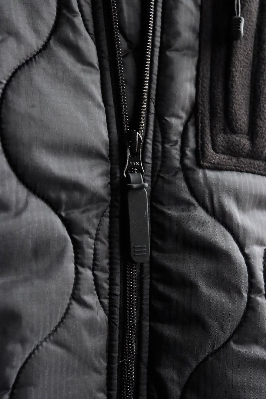 S.F.C エスエフシー 23FW SPOT QUILTED PUFF JACKET(SFCFW23SPJ01)Black×Black☆12月23日(土)発売！