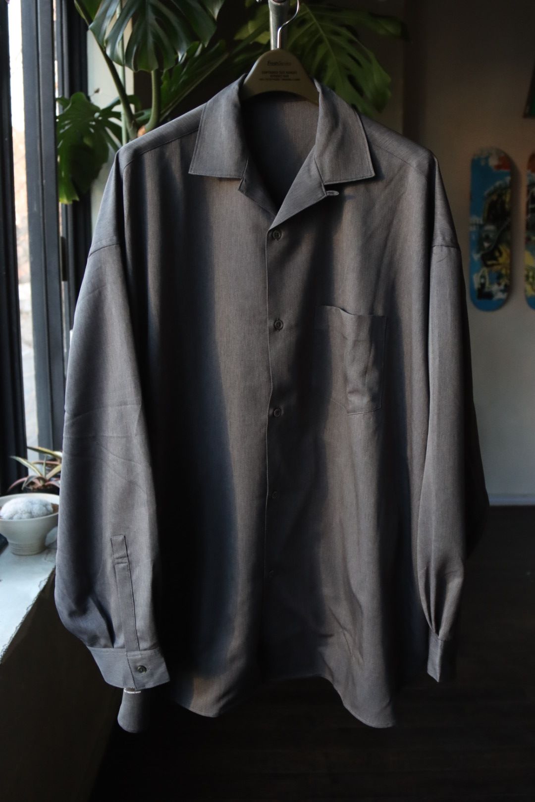 FreshService - フレッシュサービス23SS COOLFIBER OPEN COLLAR L/S