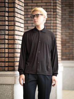 マーカ 26AW SHIRT CARDIGAN(M26C15CS01C)DARK BROWN☆新作発売！