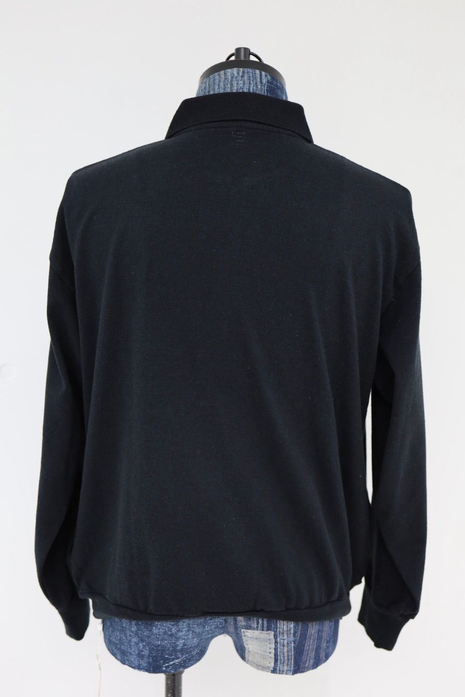 ブラームス 26SS Co/Silk Nep Harf-Zip P/O (BHS25S037S26)Black