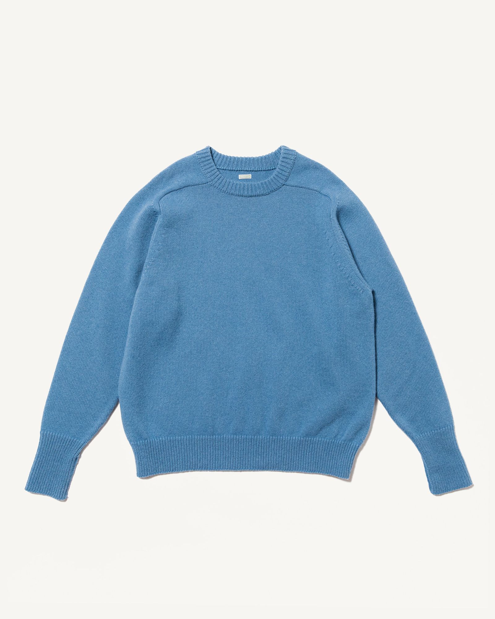 A.PRESSE - アプレッセ23AW Pullover Sweater(23AAP-03-02H)TURQUOISE