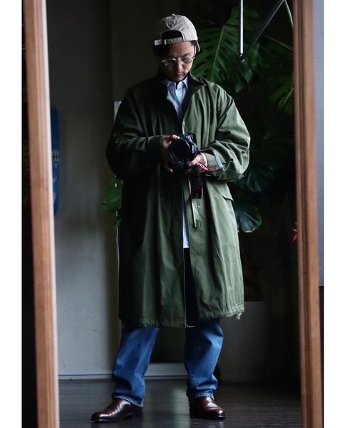 blurhms ROOTSTOCK 23SS blurhmsROOTSTOCK Cotton Poplin 65 Coatスタイル