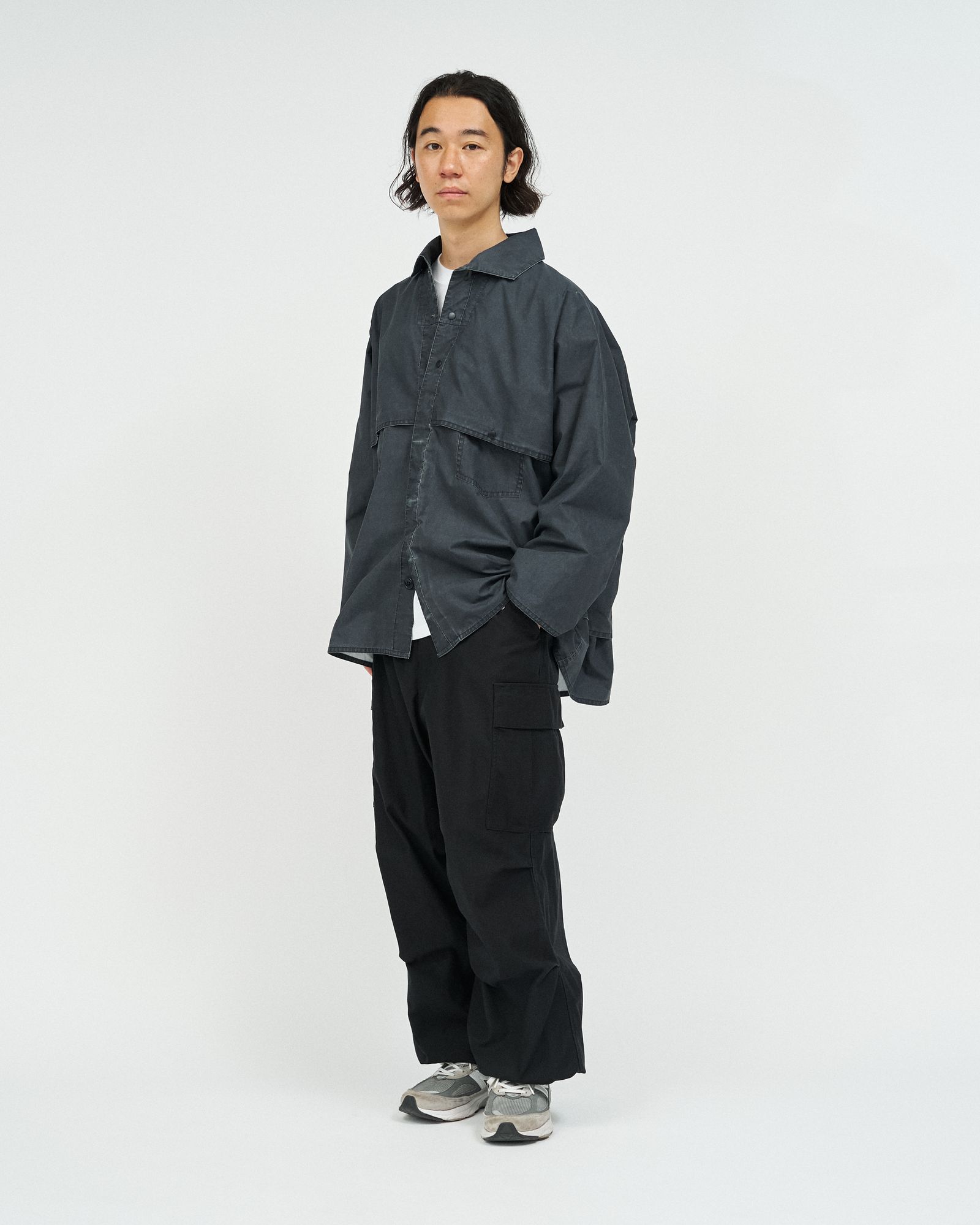 フレッシュサービス DOUBLE SLEEVE SHIRT (FSC253-50141)NAVY★10月11日(土)発売！