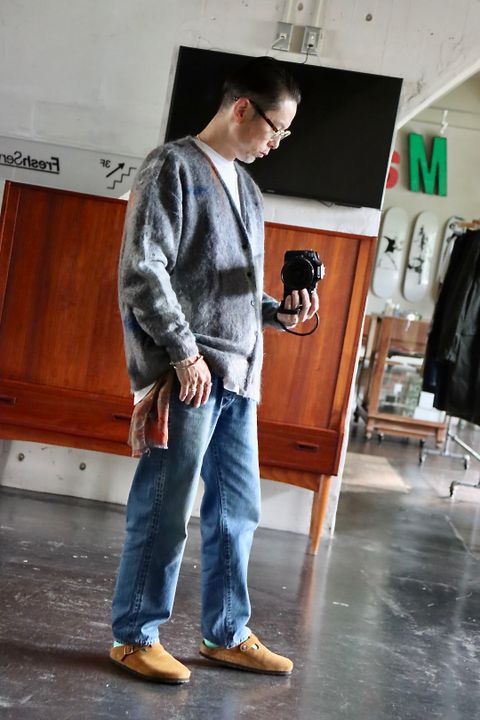 ヨーク22AW STILL JACQUARD CARDIGANスタイル.2022.9.6.