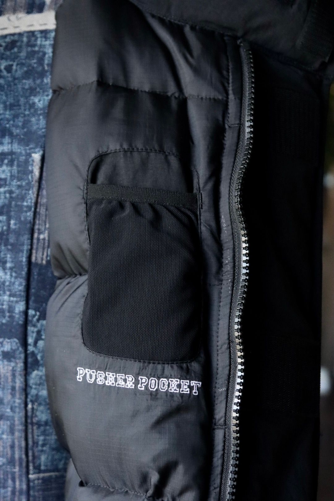 S.F.C エスエフシー23FW GOZILLA 700FILL VEST(SFCFW23J03)Black