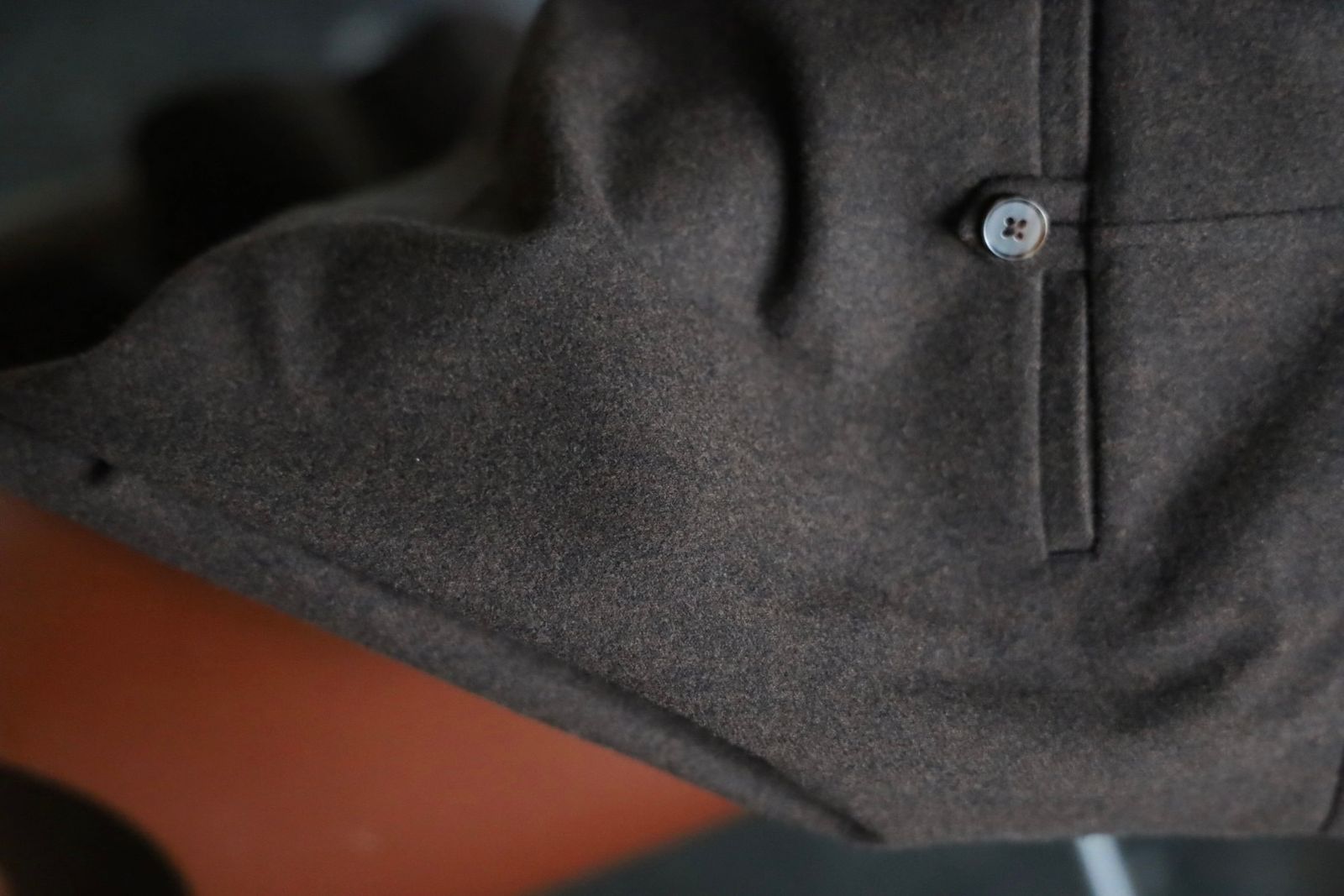 アプレッセ 2026 STYLE2 Wool Flannel Wide Trousers(26AAP-04-03)BROWN☆9月19日(土)発売！