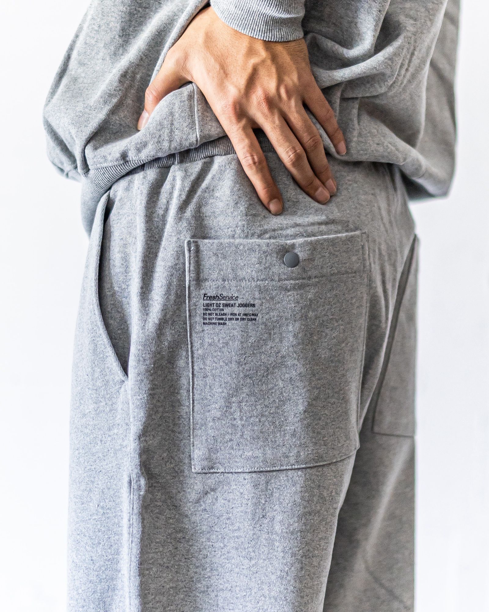 フレッシュサービス LIGHT OZ SWEAT JOGGERS (FSC253-70103B)H.GRAY☆9月6日(土)発売！