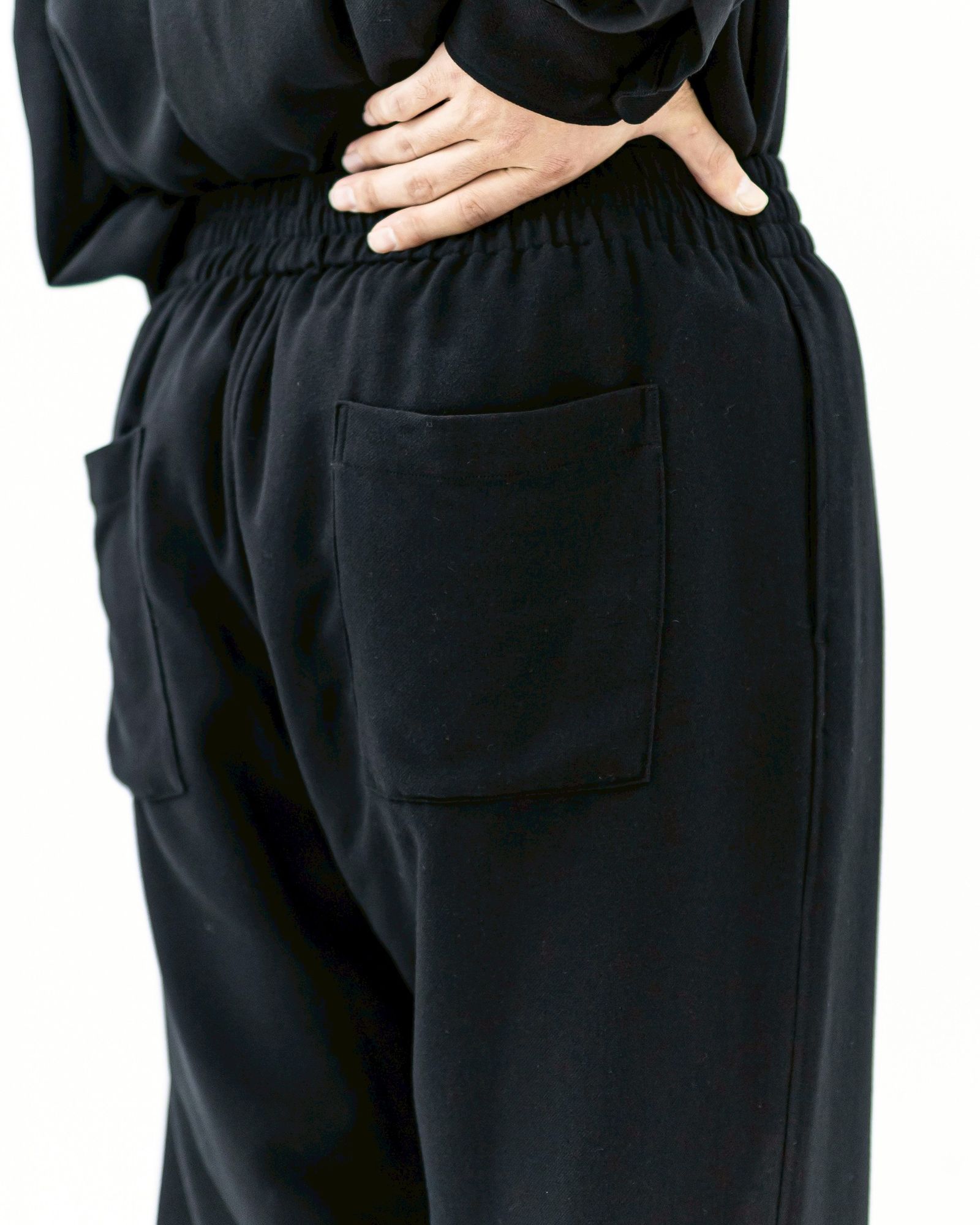 Graphpaper Viscose Viyella L/S Sleeping Shirt (BLACK)新作発売！