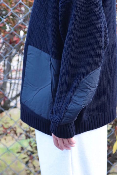 FreshService CREW NECK COMBAT KNIT style.2022.11.08.