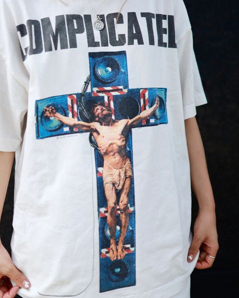 ©SAINT M×××××× 河村康輔コラボレーションTシャツスタイル