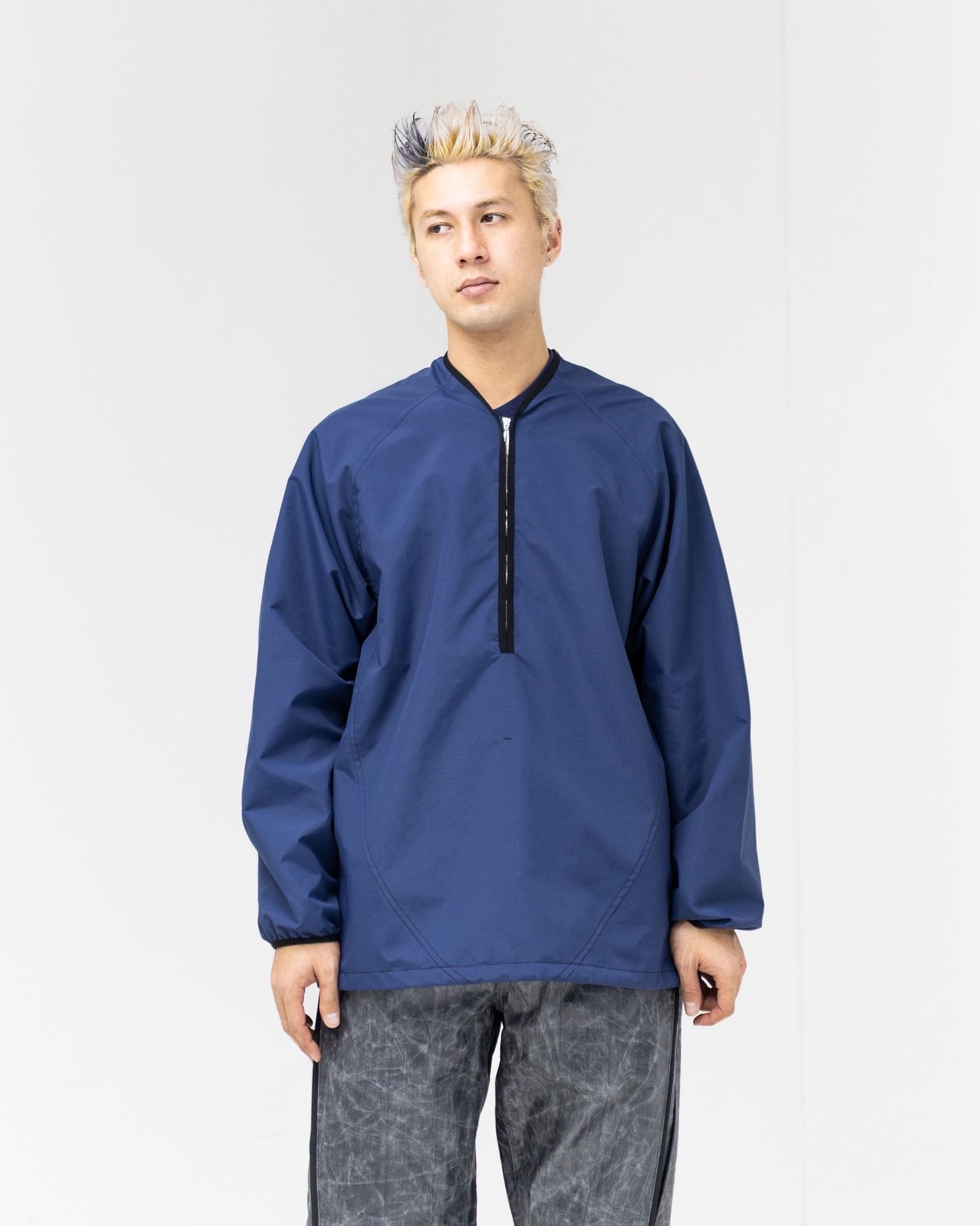 CHASSE チェイス26SS ナイロンシャツ NYLON SHIRT(26-SS-SH1)NAVY☆新作発売！