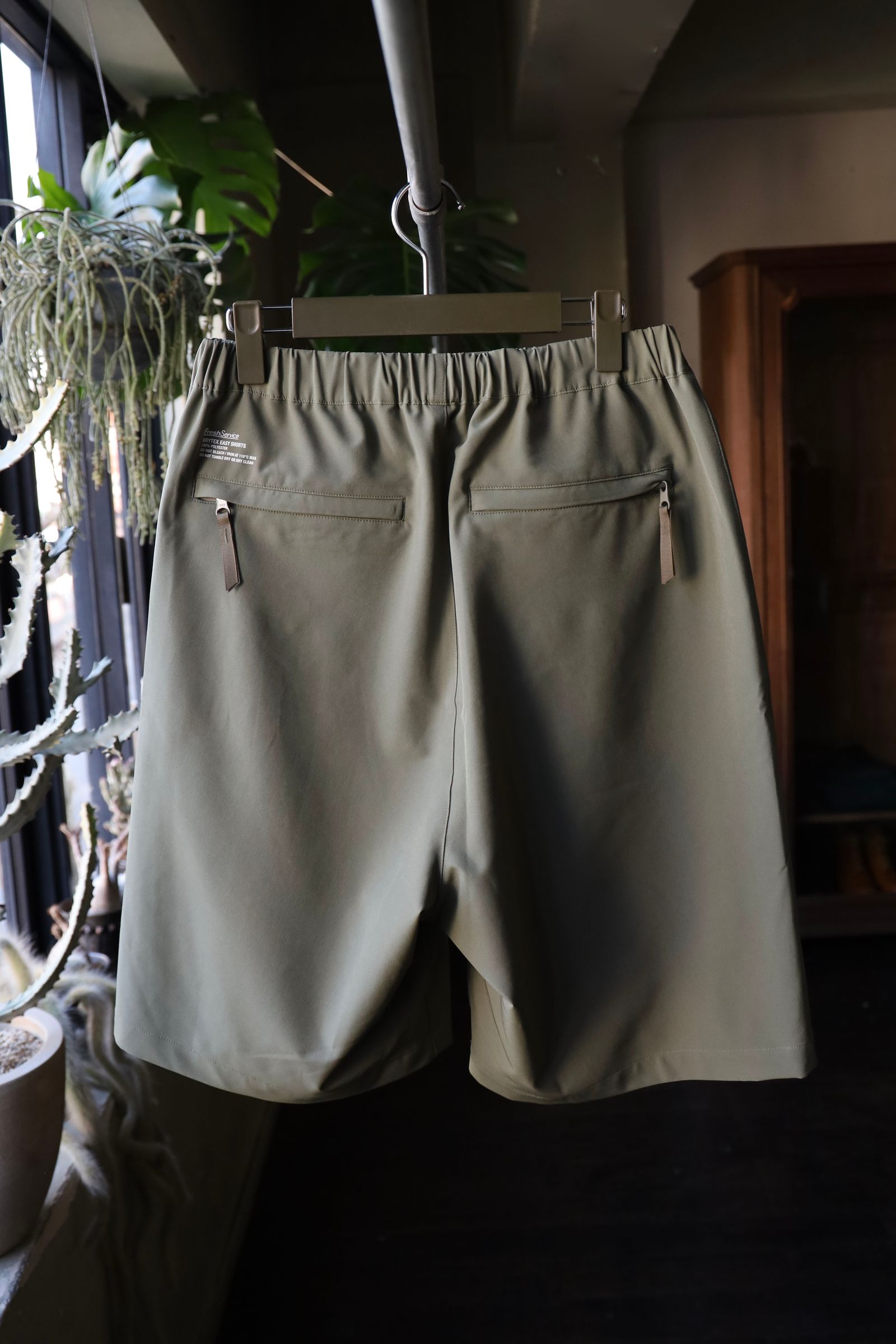 フレッシュサービス DRYTEX EASY SHORTS(FSC251-40092)KAHKI