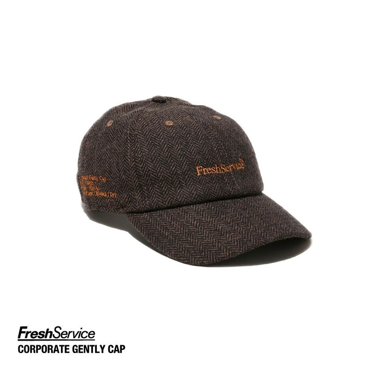 フレッシュサービス  CORPORATE GENTLY CAP(BROWN)☆9月6日(土)発売！