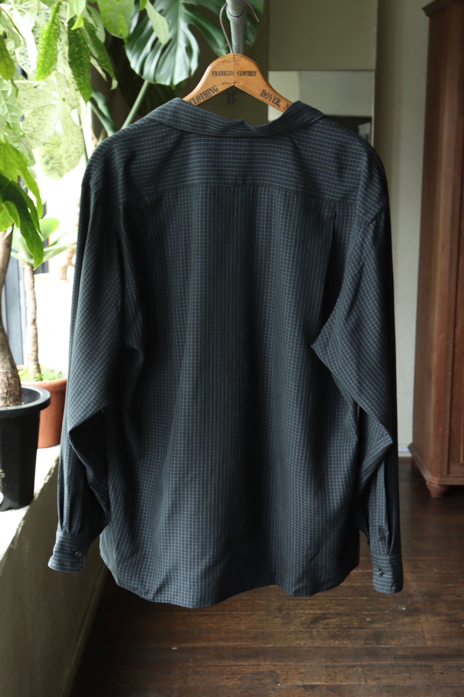 アプレッセ2025 STYLE2 Silk Rayon Open Collar L/S Shirt(25AAP-02-14)GRAPH CHECK☆6月14日(土)発売！