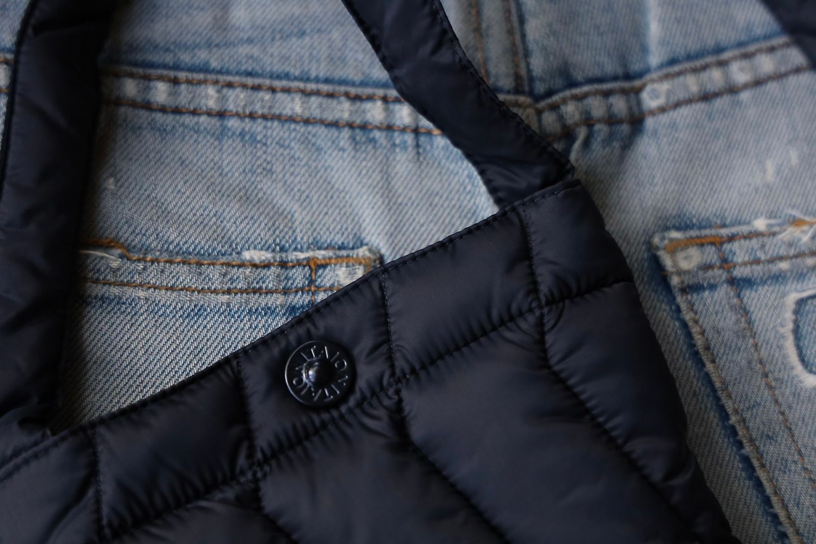 イズネス 25AW DOWN POUCH is-ness×TAION (25AW_35_1007AWDOWNBG01)BLACK☆新作発売！