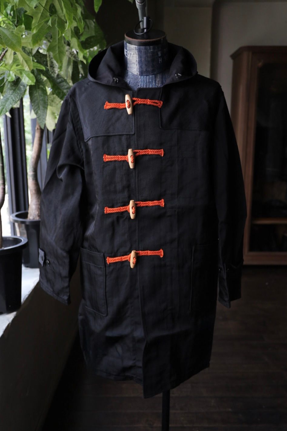ファウンダ 25AW DUFFLE COAT(015FD252016)BLACK⭐︎9月13日(土)新作発売！