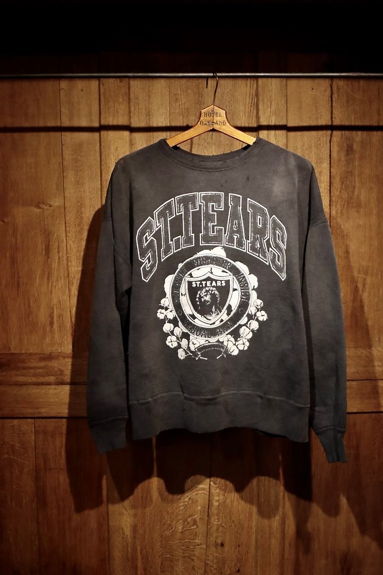 SAINT M×××××× - セントマイケル 24SS ST.TEARS SWEAT(SM-YS8-0000-C02 