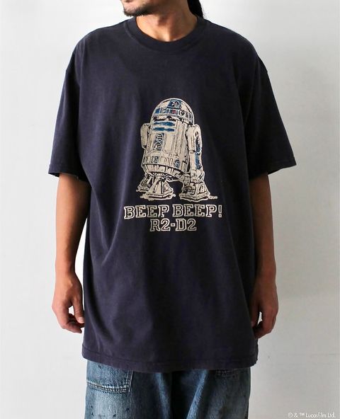 BOW WOW バウワウ  R2-D2 TEE(BW252-R2T)AGED NAVY★7月26日(土)11:00発売！