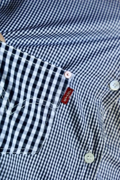 eYe JUNYA WATANABE MAN 24SS Levi's Wネームチェックシャツスタイル